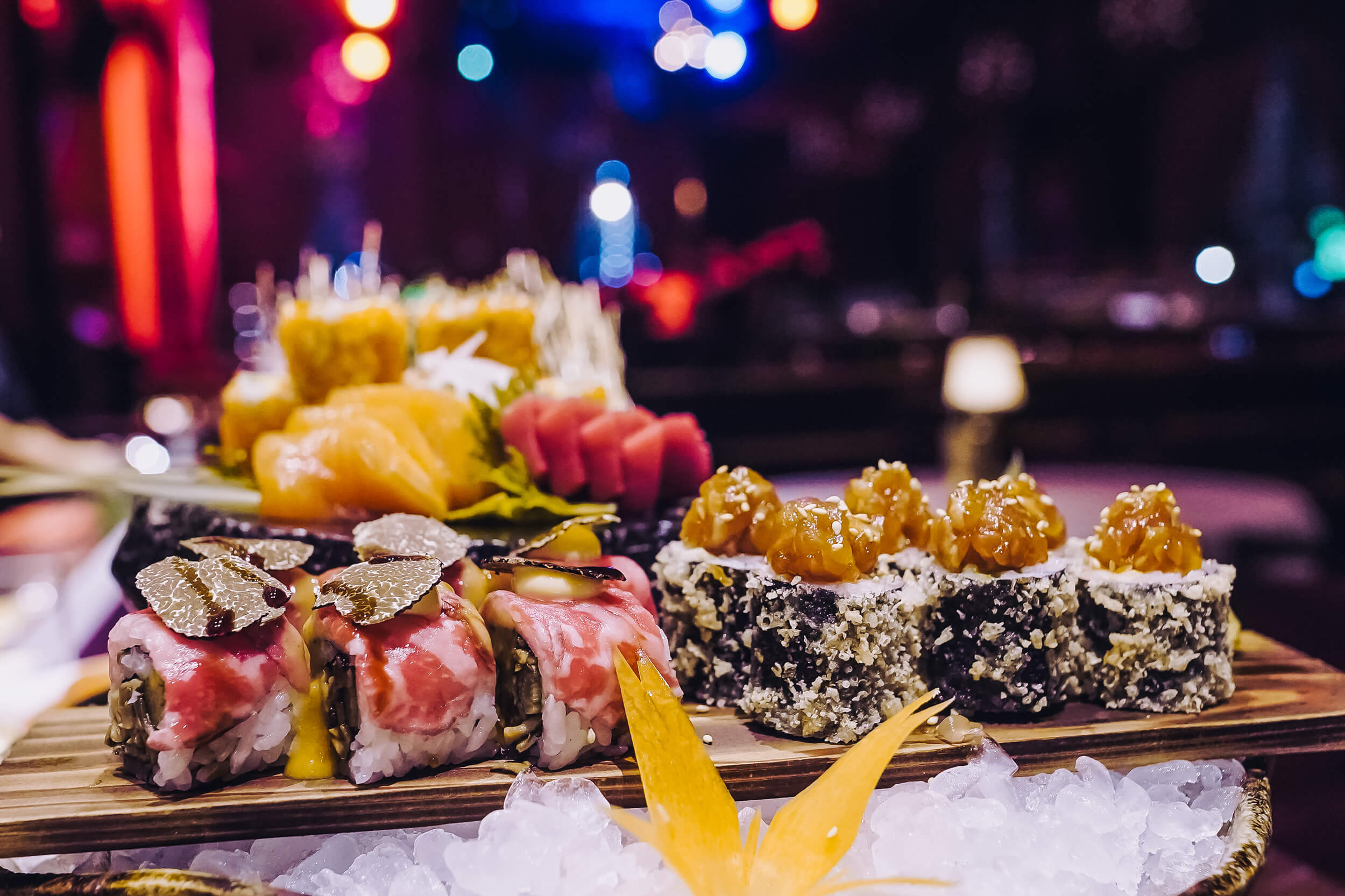 Sushi platter