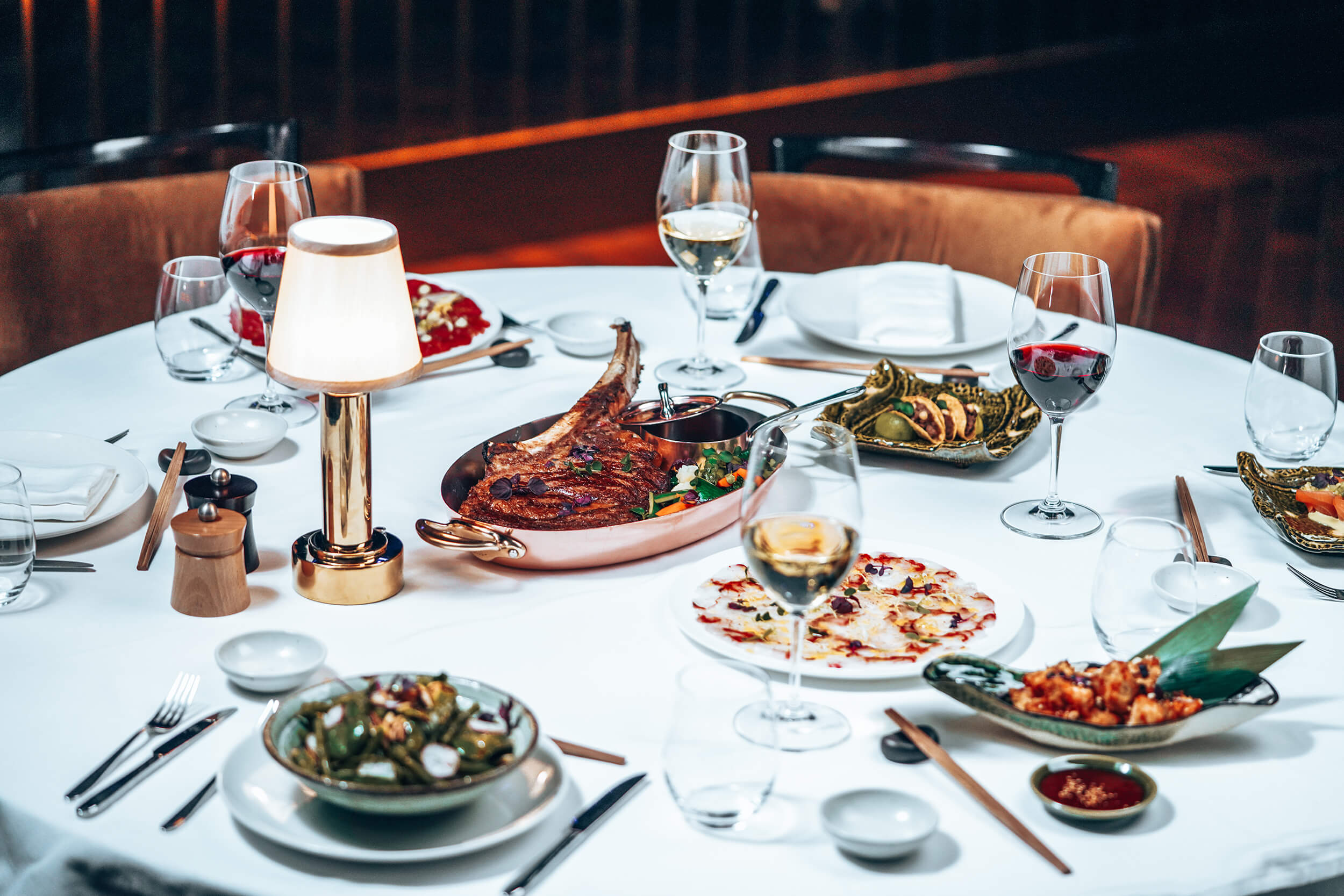Dining at Billionaire Dubai