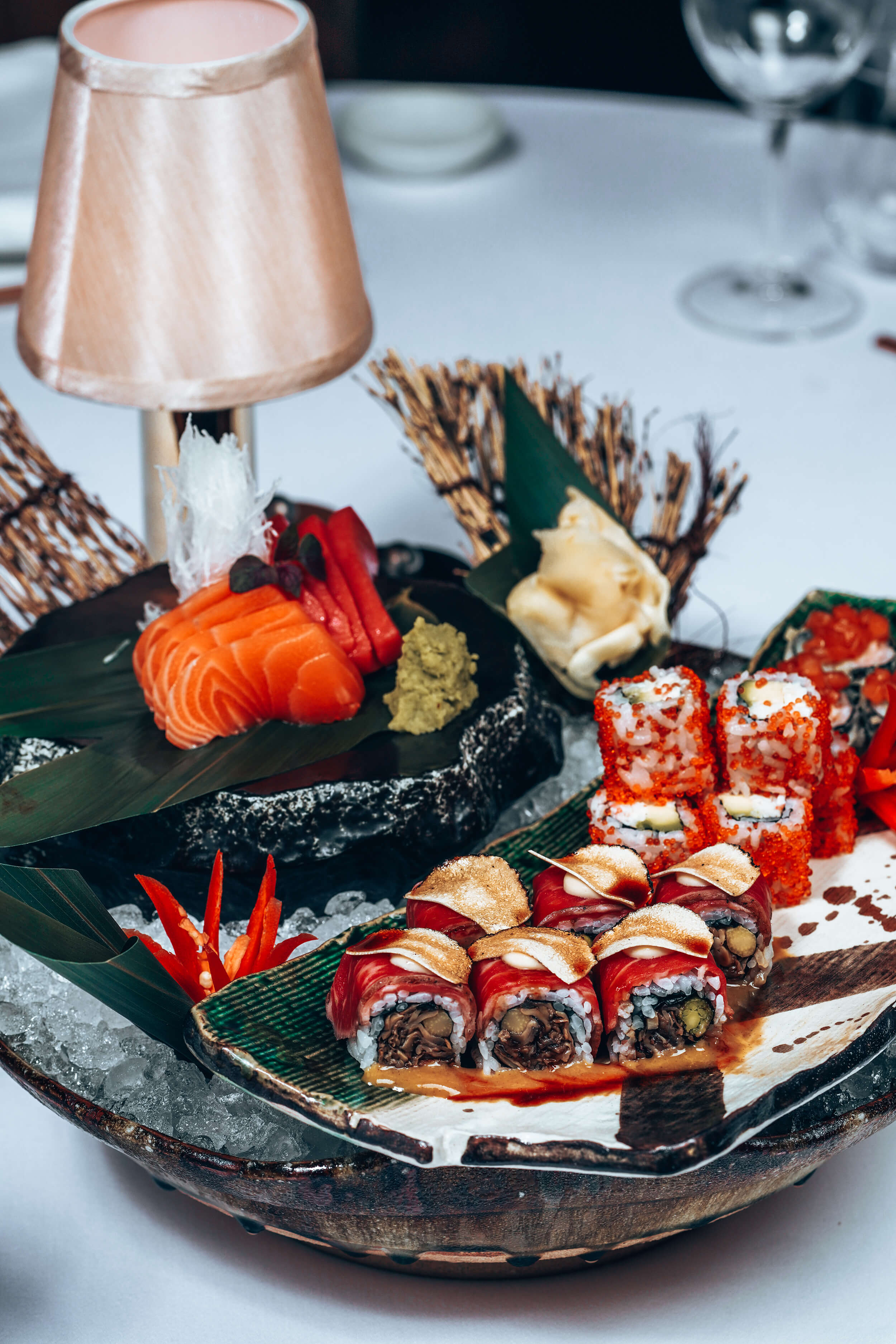 Sushi at Billionaire Dubai