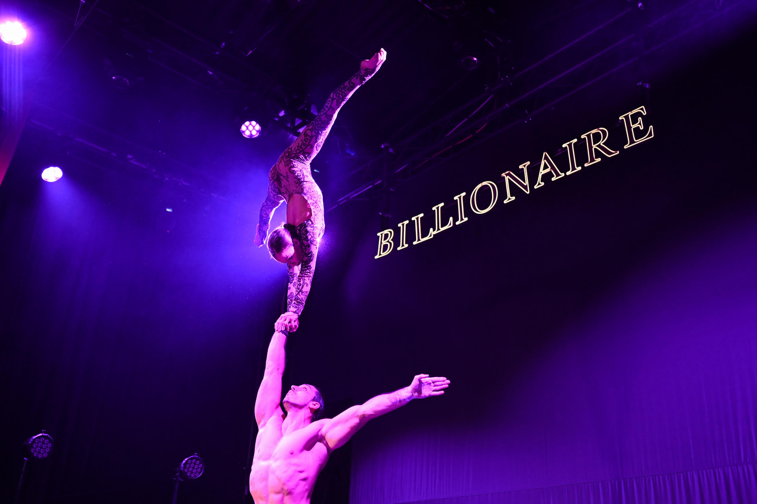 Billionaire performers